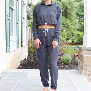 Dark gray/blue Urban Outfitters sweatpants